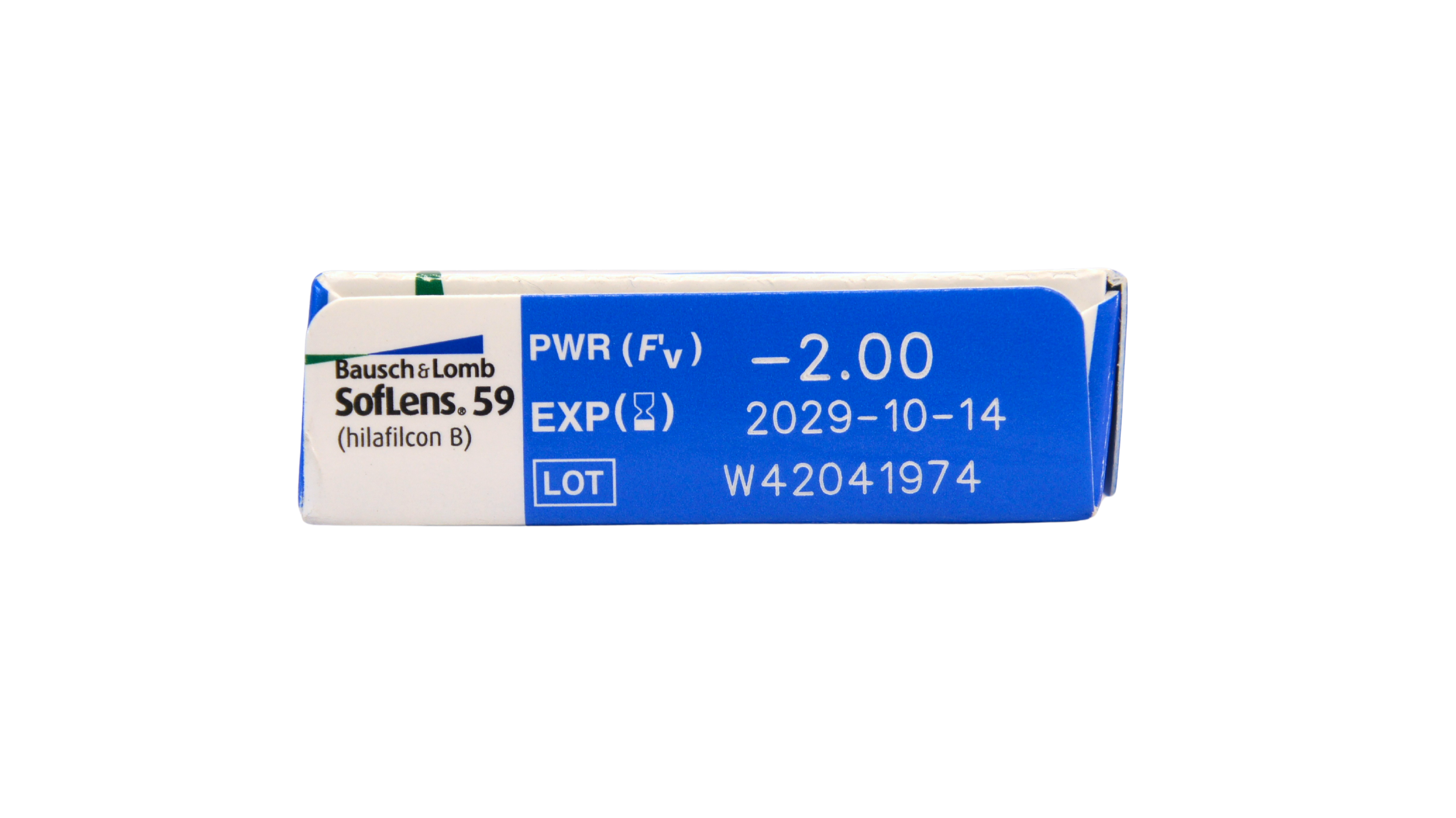 Soflens 59 - Rx Cb 86 Gr -2,00