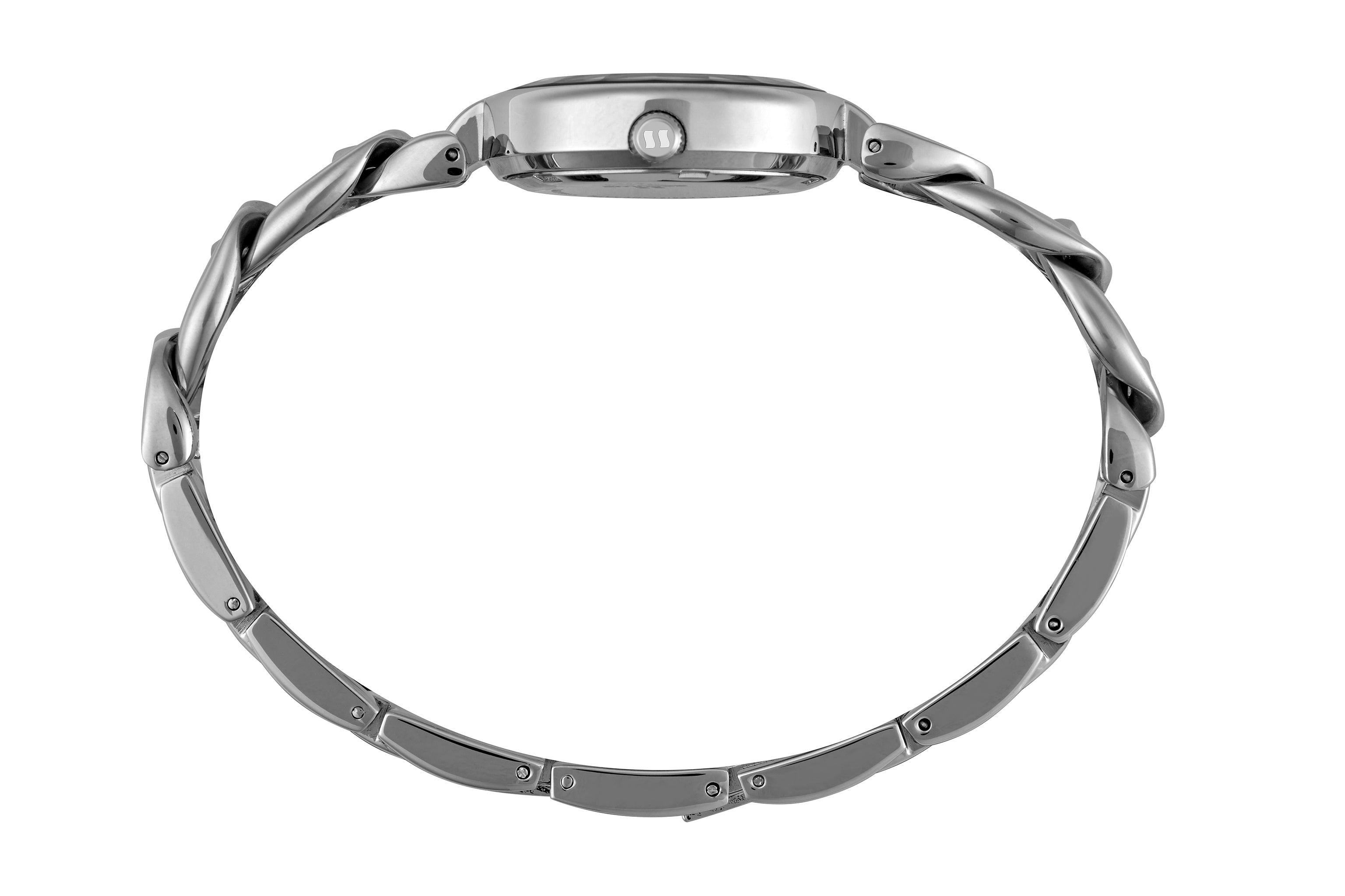 RELÓGIO FEMININO VIDRO FACETADO PRATA SECULUS - 77100L0SVNS3