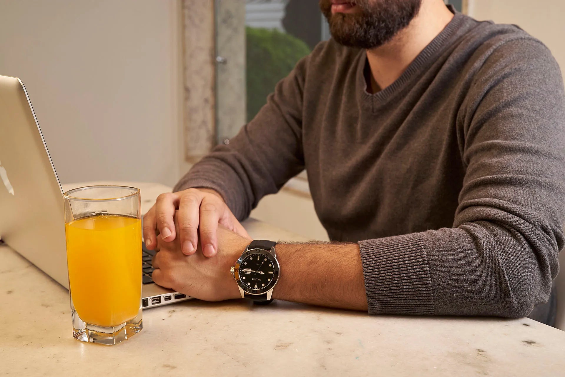 RELÓGIO MASCULINO ESPORTIVO SILICONE PRETO SECULUS – 20882G0SVNU2