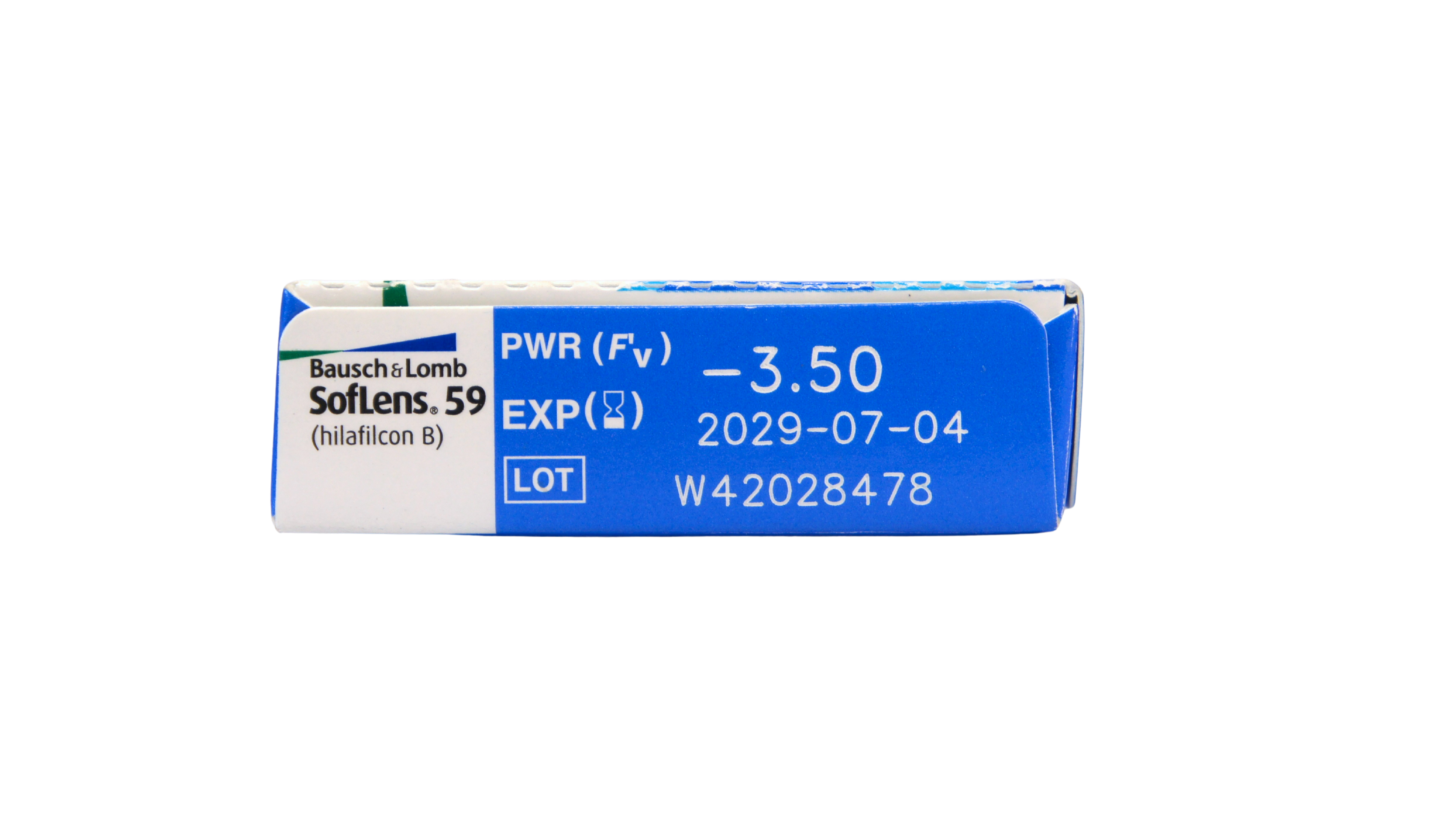 Soflens 59 - Rx Cb 86 Gr -3,50
