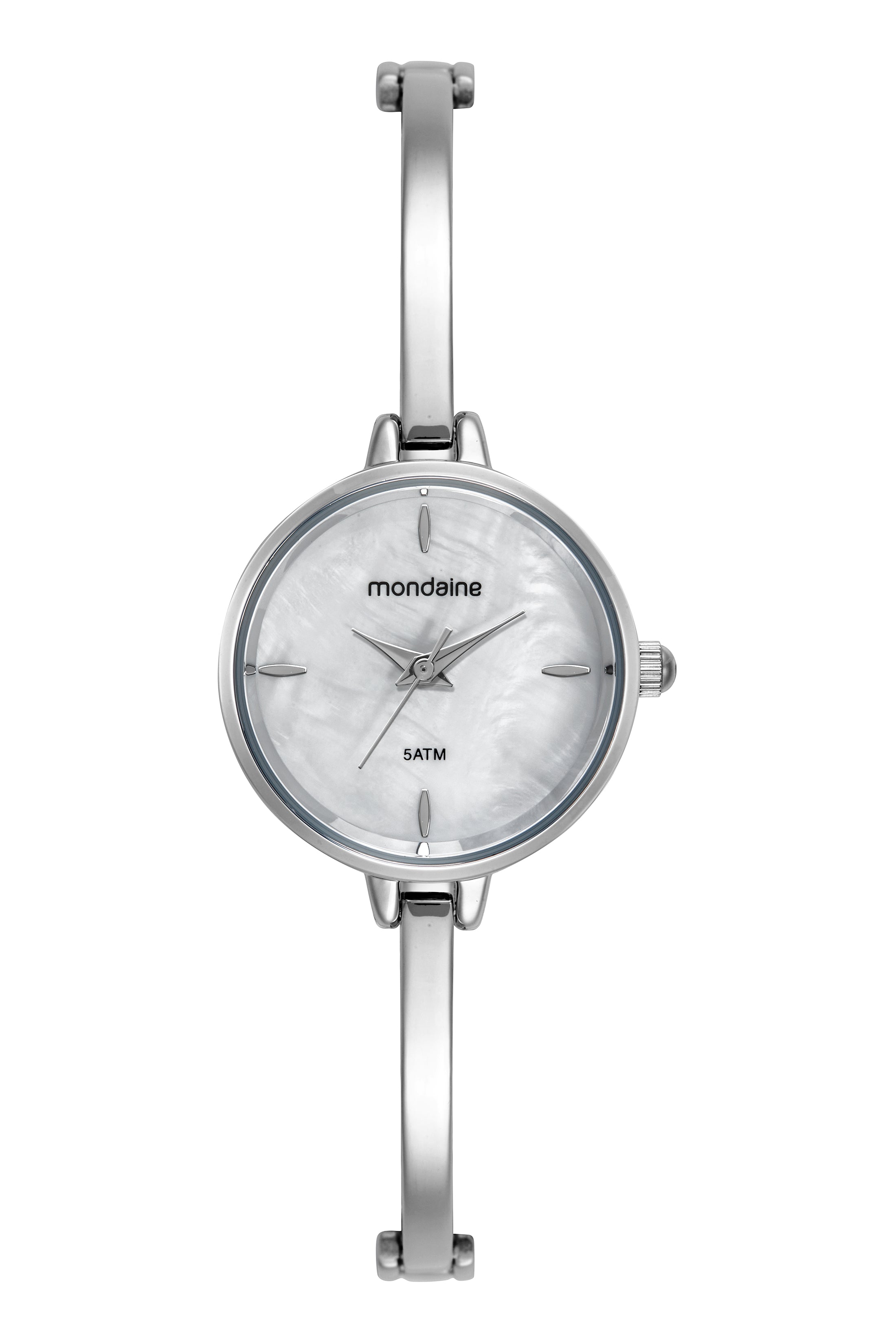 RELÓGIO FEMININO BRACELETE MADREPÉROLA PRATA MONDAINE - 32909L0MVNM3