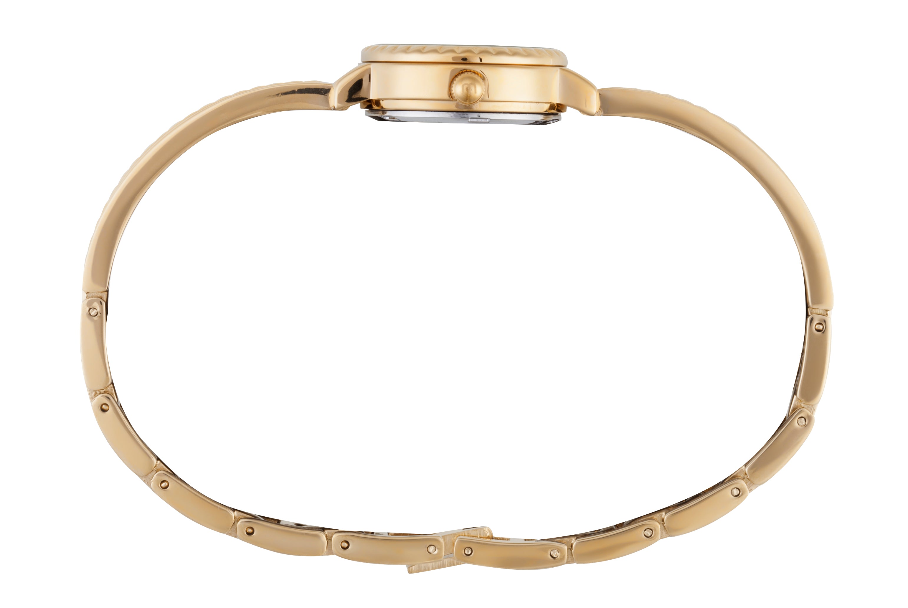 RELÓGIO FEMININO  BRACELETE DOURADO MONDAINE - 32910LPMVDM1