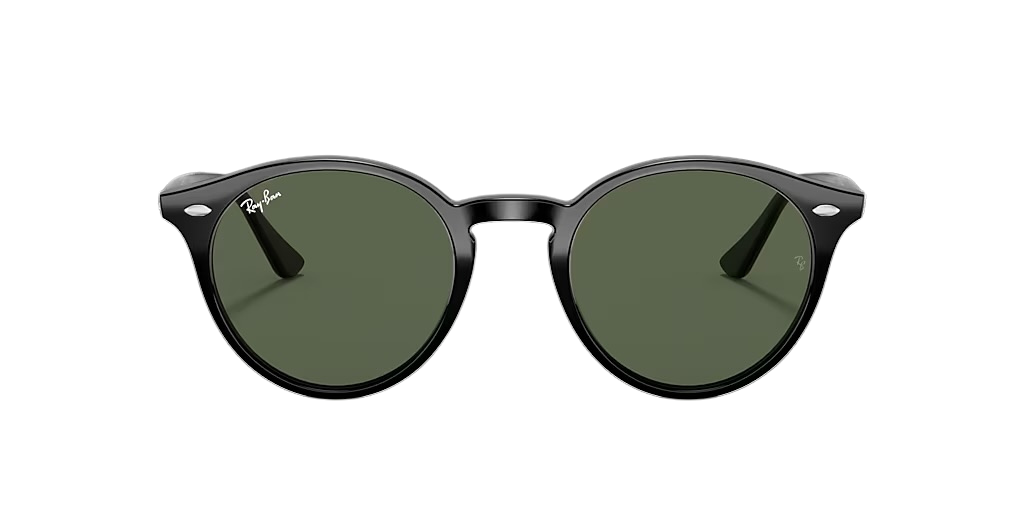 ÓCULOS DE SOL RAY-BAN PRETO COM LENTES VERDE ESCURO - RB2180L