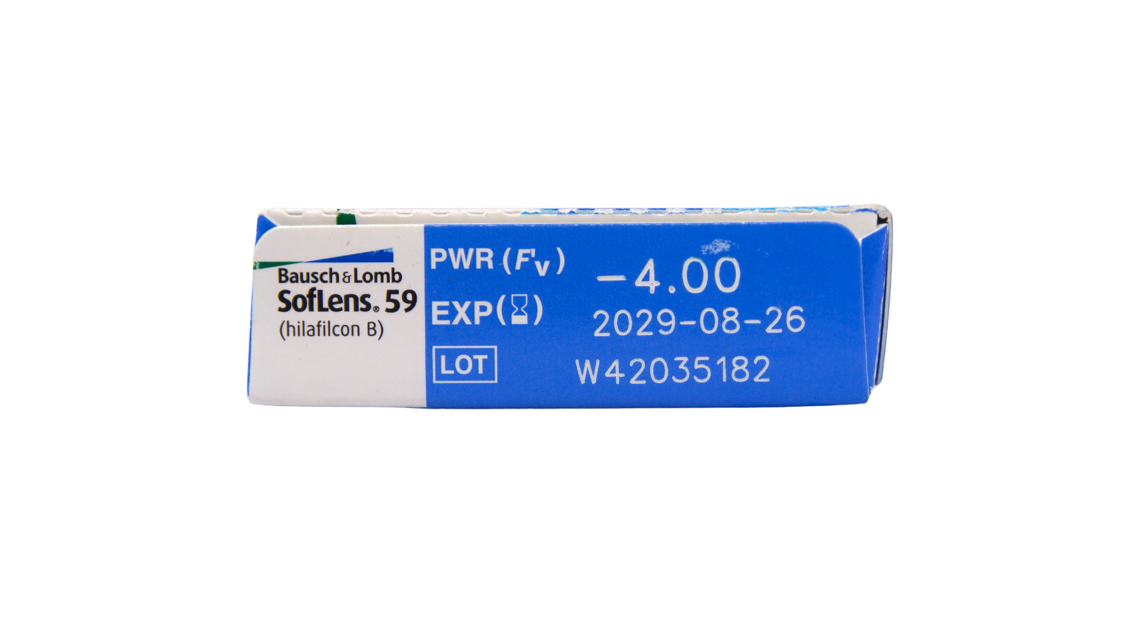 Soflens 59 - Rx Cb 86 Gr -4,00