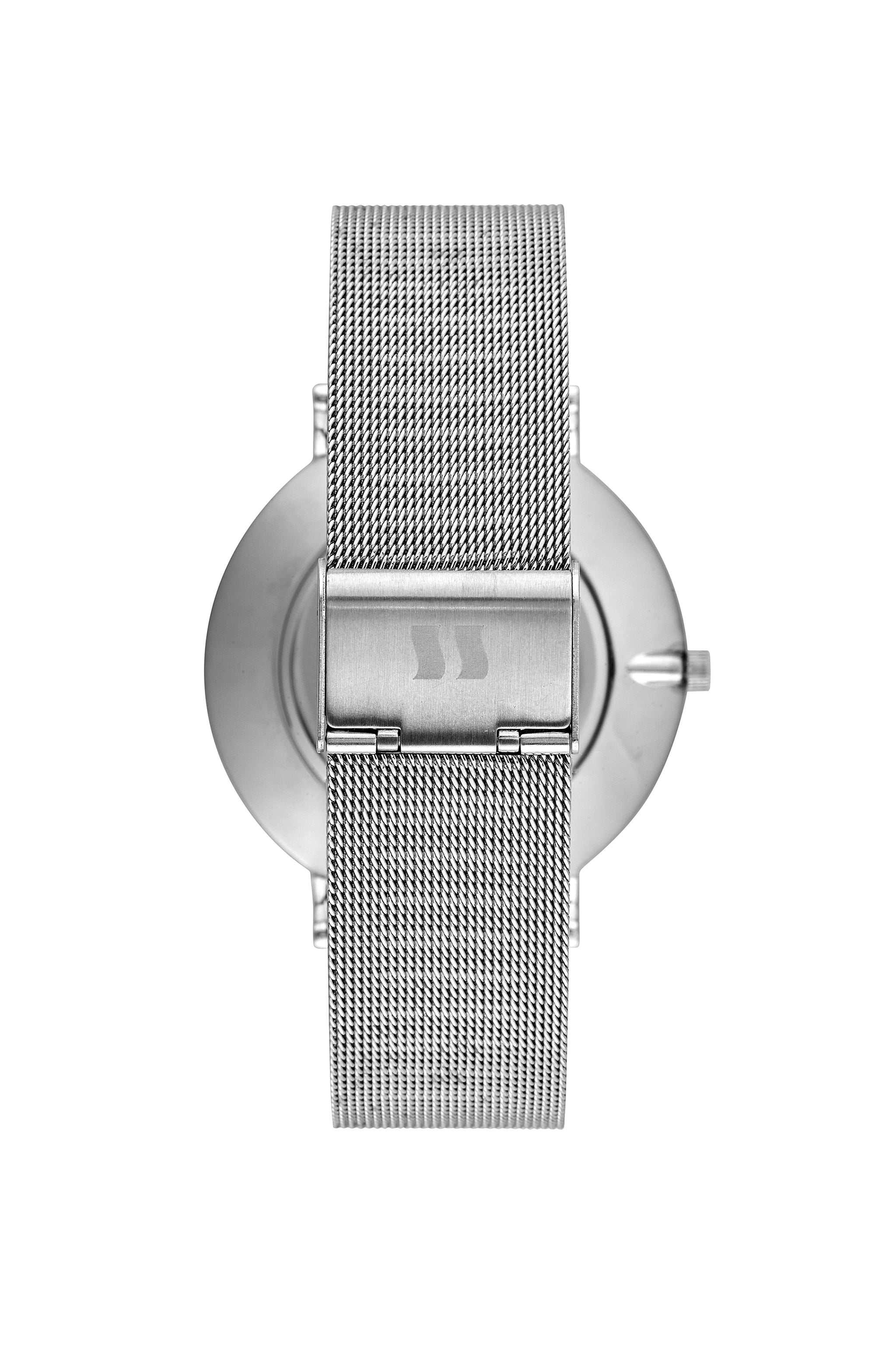 RELÓGIO MASCULINO SLIM MALHA DE AÇO PRATA SECULUS – 77181G0SVNA1