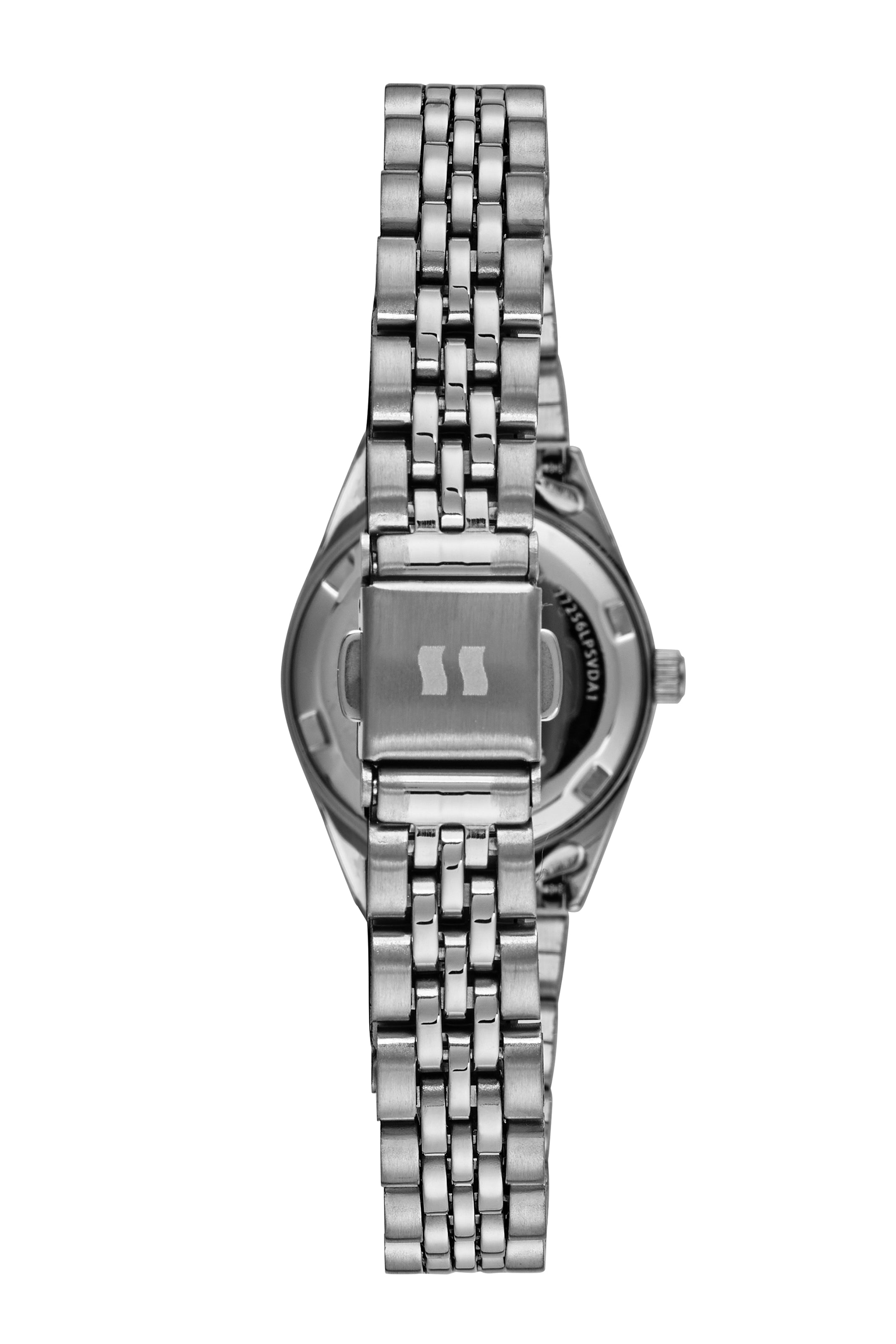 RELÓGIO FEMININO CRISTAIS CATRACA SERRILHADA PRATA SECULUS - 77256L0SVNA2