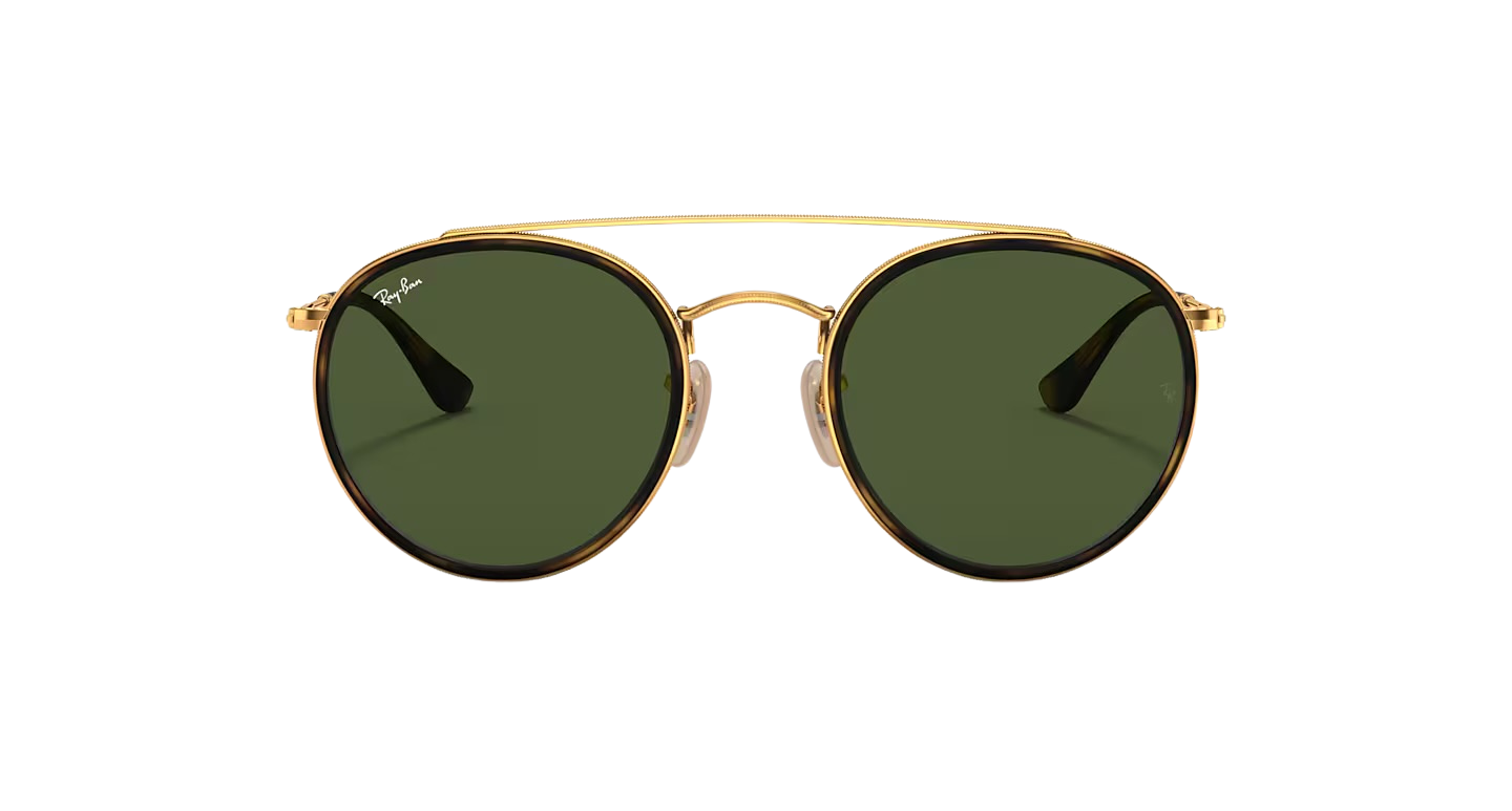 ÓCULOS DE SOL RAY-BAN ROUND DOUBLE BRIDGE – RB3647NL 001/51